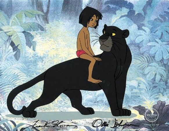 *MOWGLI & BAGHEERA ~ The Jungle Book, 1967
