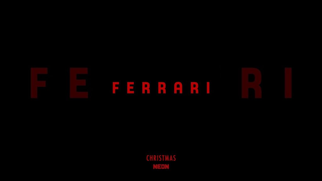 Ferrari Trailer, Ferrari Trailer Poster